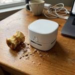 JOSHKAS Mini Desk Vacuum – Cordless Keyboard &amp; Desktop Cleaner