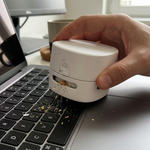 JOSHKAS Mini Desk Vacuum – Cordless Keyboard &amp; Desktop Cleaner