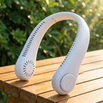Portable Bladeless Neck Fan — Hands-Free Cooling for Heatwaves — Joshkas