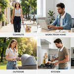 Portable Bladeless Neck Fan — Hands-Free Cooling for Heatwaves — Joshkas