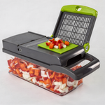 JOSHKAS 5-in-1 Vegetable Chopper – Slice, Dice &amp; Grate in Seconds