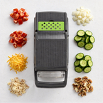 JOSHKAS 5-in-1 Vegetable Chopper – Slice, Dice &amp; Grate in Seconds