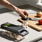 JOSHKAS 5-in-1 Vegetable Chopper – Slice, Dice &amp; Grate in Seconds
