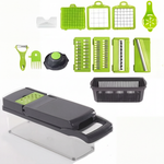 JOSHKAS 5-in-1 Vegetable Chopper – Slice, Dice &amp; Grate in Seconds