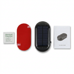 Solar Fake Security Light — Anti-Theft LED Warning — Fits All Vehicles — Joshkas